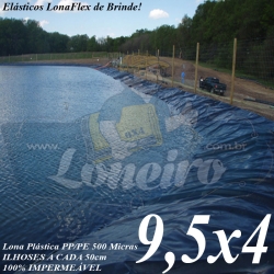 Lona para Lago Tanque Ornamental PP/PE 9,5 x 4m